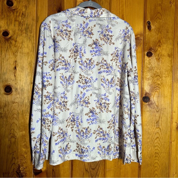 Vintage Floral Long Sleeve Button Down - Picture 3 of 6